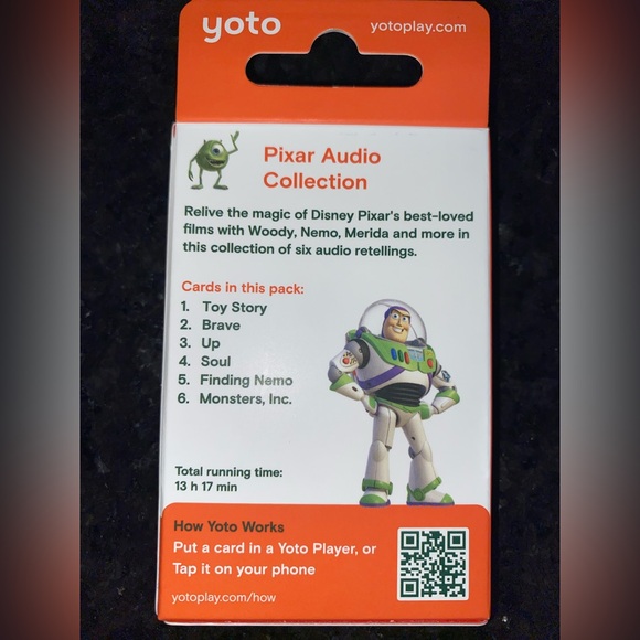 ✨YOTO - 2PK Bundle Audio Book Learning cards (Kids) - Paw Patrol+Disney Pixar✨ - Picture 8 of 16